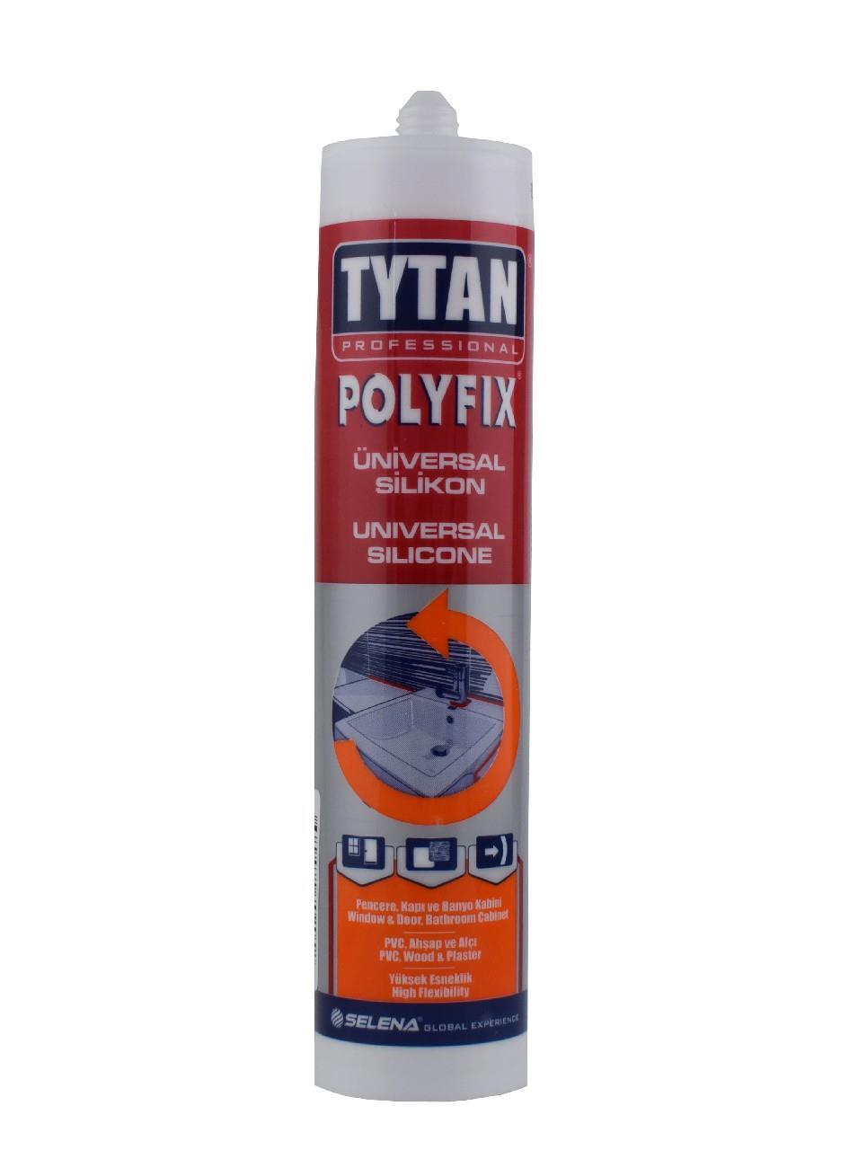 TYTAN POLYFİX BEYAZ SİLİKON
